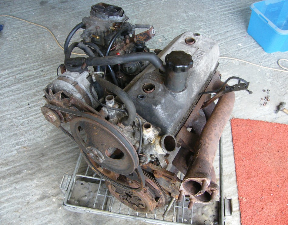The Renault 5 Gordini Alpine Engine