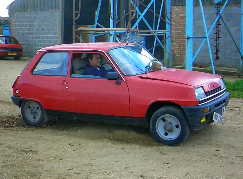 The engine came out of a Renault 5 Gordini that I bought after it failed to