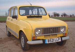 Shiny restored Renault 4
