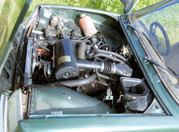 Renault 5 TX Engine 