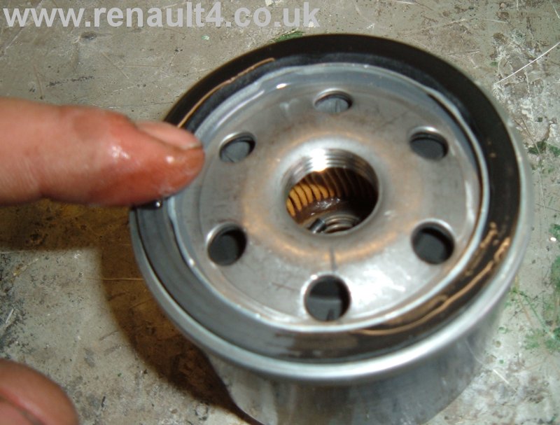 The oil filter should ideally be replaced at the same time as the oil ...