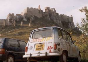 Spisky Hrad Castle in Slovakia