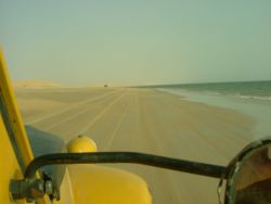 Along the beach to Nouakchott