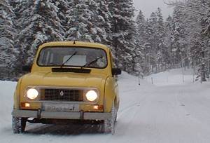 Ermintrude on a mountain pass