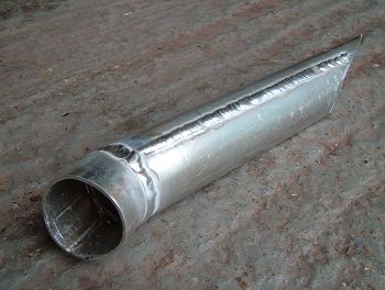 Aluminium tube welding