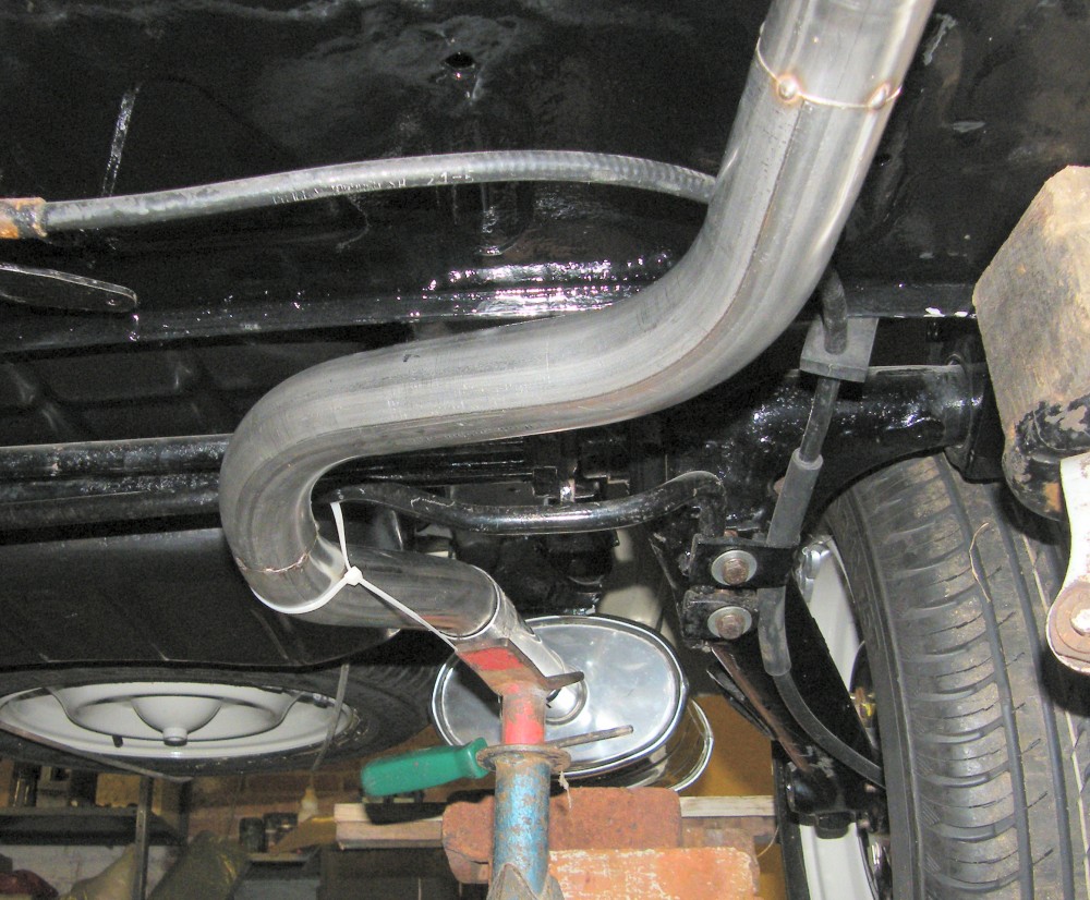 Building a Steel Exhaust from Pipe and Bends