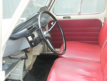 1965 Renault 4 interior