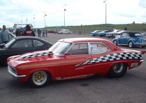 Vauxhall Victor drag racer