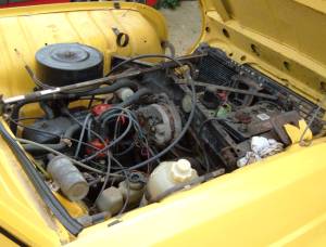 Renault 4 engine bay