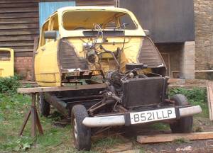 Refitting the bodyshell