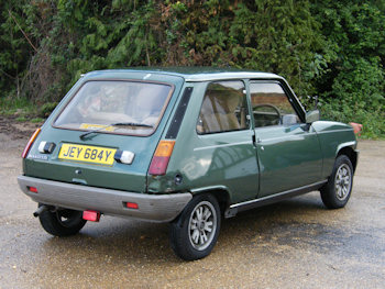 Renault 5 TX rear