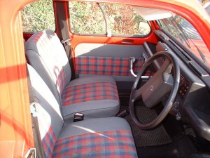 Renault 4 interior